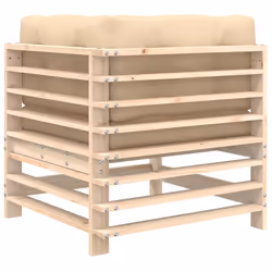 VidaXL 825681 banc de jardin Bois - Vue supplémentaire 7