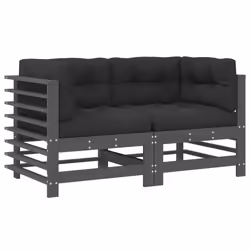 VidaXL 825683, Noir, Bois, 110 kg, Adultes et enfants, 12 cm, 60 cm