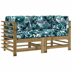 VidaXL 825687, Bois, 110 kg, Adultes et enfants, 12 cm, 60 cm, 60 cm
