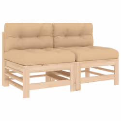 VidaXL 825688, Beige, Bois, 110 kg, Adultes et enfants, 12 cm, 60 cm