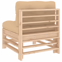 VidaXL 825688 banc de jardin Bois - Vue supplémentaire 7