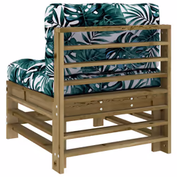 VidaXL 825694 banc de jardin Bois - Vue supplémentaire 7