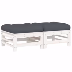 VidaXL 825696, Anthracite, Bois, 110 kg, Adultes et enfants, 12 cm, 60 cm