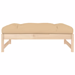 VidaXL 825737 banc de jardin Bois - Vue supplémentaire 4