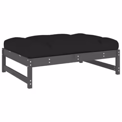VidaXL 825739, Noir, Bois, 110 kg, Adultes et enfants, 12 cm, 120 cm