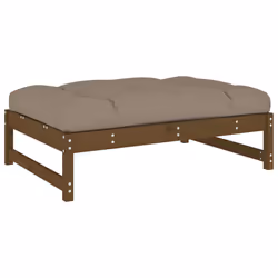 VidaXL 825740, Taupe, Bois, 110 kg, Adultes et enfants, 12 cm, 120 cm