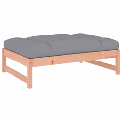 VidaXL 825742, Gris, Bois, 110 kg, Adultes et enfants, 12 cm, 120 cm