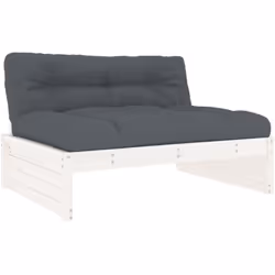 Ce canapé central en bois, qui se démarque par son design à lattes et ses coussins moelleux, sera un excellent supplément à v ...