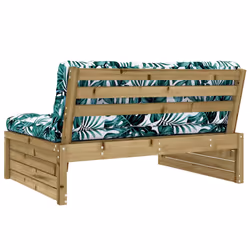 VidaXL 825764 banc de jardin Bois - Vue supplémentaire 5