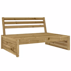VidaXL 825764 banc de jardin Bois - Vue supplémentaire 6
