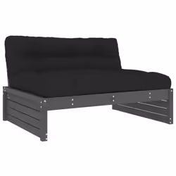 VidaXL 825767, Noir, Bois, 110 kg, Adultes et enfants, 12 cm, 120 cm