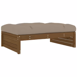 VidaXL 825768, Taupe, Bois, 110 kg, Adultes et enfants, 12 cm, 120 cm