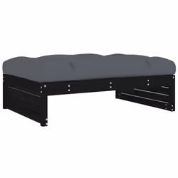 VidaXL 825769, Anthracite, Bois, 110 kg, Adultes et enfants, 12 cm, 120 cm