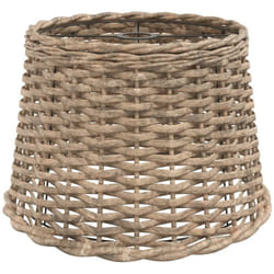 Vidaxl - Abat-jour de plafonnier marron Ø40x26 cm osier