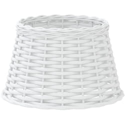 Vidaxl - Abat-jour blanc Ø38x23 cm osier