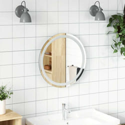 Vidaxl - Miroir de salle de bain à led 50 cm rond