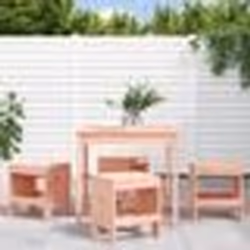 vidaXL Ensemble à manger de jardin 5pcs bois massif Douglas