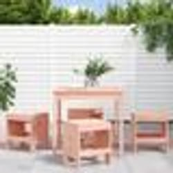 vidaXL Ensemble à manger de jardin 5pcs bois massif Douglas