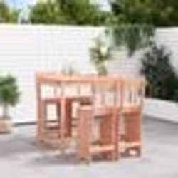 vidaXL Ensemble de bar de jardin 5 pcs bois massif de Douglas