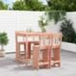 vidaXL Ensemble de bar de jardin 5 pcs bois massif de Douglas