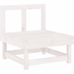 Ce canapé central de jardin en bois au design à lattes sera un excellent supplément à votre jardin, patio ou terrasse pour pr ...