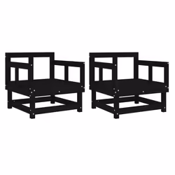 VidaXL 825391, Noir, Bois, 110 kg, Adultes et enfants
