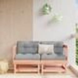 vidaXL Canapés d'angle de jardin 2 pcs bois massif douglas
