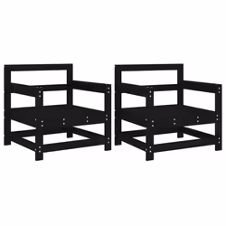 VidaXL 825496, Noir, Bois, 110 kg, Adultes et enfants, 700 mm, 620 mm