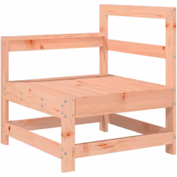 Ce canapé d'angle de jardin en bois, qui se démarque par son design à lattes, sera un excellent supplément à votre jardin, pa ...