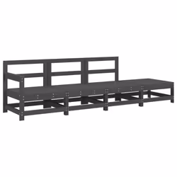 VidaXL 825536, Gris, Bois, 110 kg, Adultes et enfants