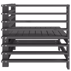 VidaXL 825606 banc de jardin Bois - Vue supplémentaire 5