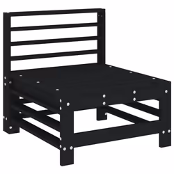 VidaXL 825615, Noir, Bois, 110 kg, Adultes et enfants, 575 mm, 635 mm