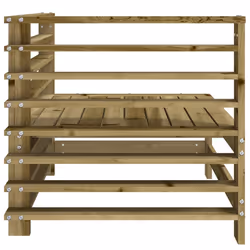 VidaXL 825638 banc de jardin Bois - Vue supplémentaire 5
