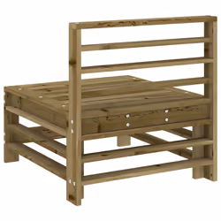 VidaXL 825645 banc de jardin Bois - Vue supplémentaire 6