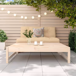 VidaXL 825709 banc de jardin Bois