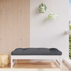 Ce repose-pied de jardin en bois au design à lattes sera un excellent supplément à votre jardin, patio ou terrasse pour profi ...