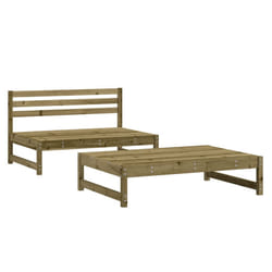 VidaXL 825729 banc de jardin Bois