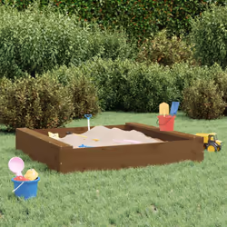 Qu'il s'agisse de ramasser, de sculpter ou de faire des châteaux de sable, le bac à sable en bois inspirera des heures de jeu ...
