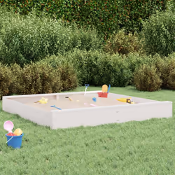 Qu'il s'agisse de ramasser, de sculpter ou de faire des châteaux de sable, le bac à sable en bois inspirera des heures de jeu ...
