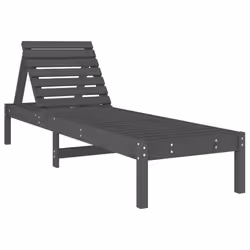 VidaXL 825069, Terrace, Bois de pin, Gris, 70 kg