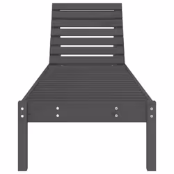 VidaXL 825069 chaise d'extérieur Terrace Bois de pin Gris