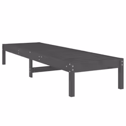 VidaXL 825069 chaise d'extérieur Terrace Bois de pin Gris - Vue supplémentaire 7