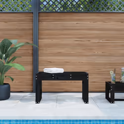 Ce banc de jardin en bois est parfait pour une utilisation à l'extérieur et est conçu pour être le point central de votre jar ...
