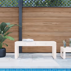 VidaXL 825094 banc de jardin Bois