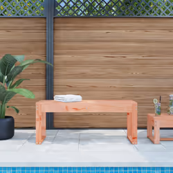 VidaXL 825098 banc de jardin Bois