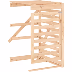 Description générale Avec cette extension en bois, vous pourrez agrandir votre rangement poubelle pour accueillir 2, 3 ou 4 p ...
