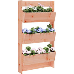 Vidaxl - Jardinière murale 3 niveaux 60x18,5x110 cm bois douglas massif