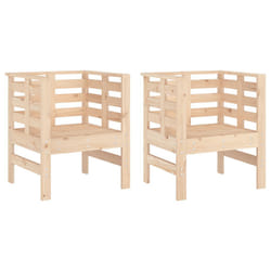 VidaXL 825128 chaise d'extérieur Terrace Bois de pin