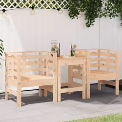 VidaXL 825128 chaise d'extérieur Terrace Bois de pin