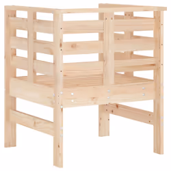 VidaXL 825128 chaise d'extérieur Terrace Bois de pin - Vue supplémentaire 7